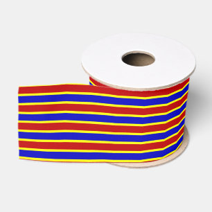 Gros-grain Couleurs primaires STRIPES ruban 11-Grosgrain