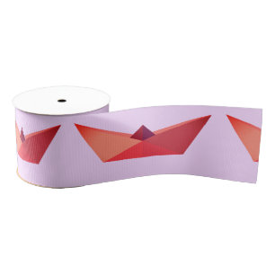 Gros-grain Été, ruban Grosgrain large Casquette Origami