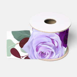 Gros-grain Hibiscus de 3 po de ruban de Grosgrain
