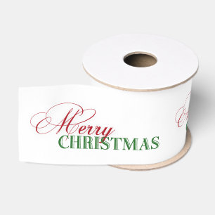 Gros-grain Joyeux ruban cadeau de Noël