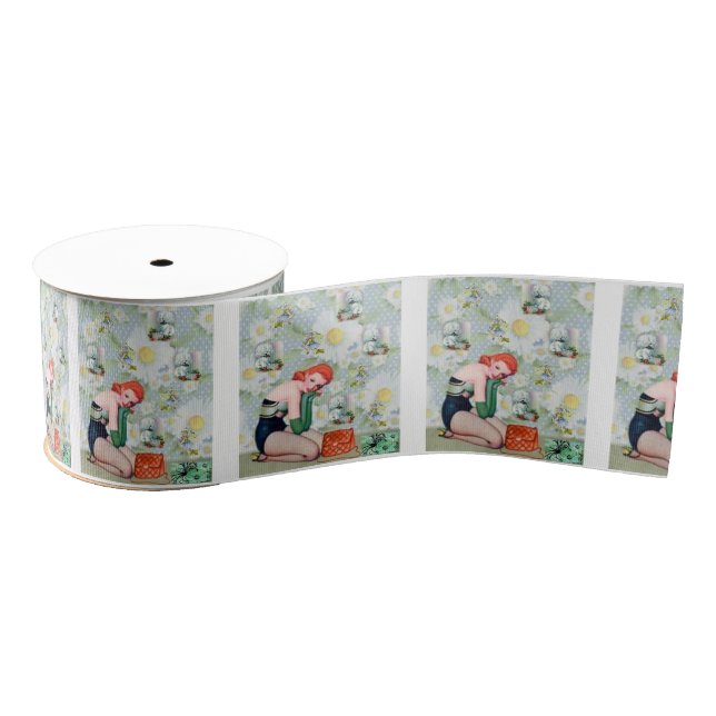 Gros-grain les valentines aiment le ruban (Bobine)