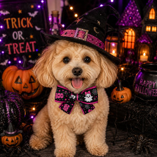 Gros-grain Mignon Amusant Ruban Rose Halloween Fille Fantôme