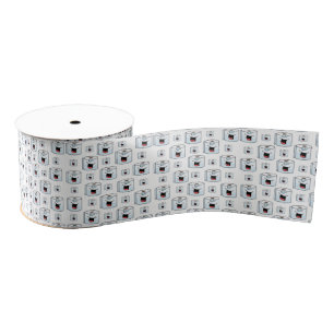Gros-grain papier toilette en ruban décoratif