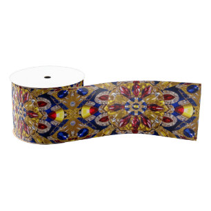 Gros-grain Ruban aux couleurs de Colombie