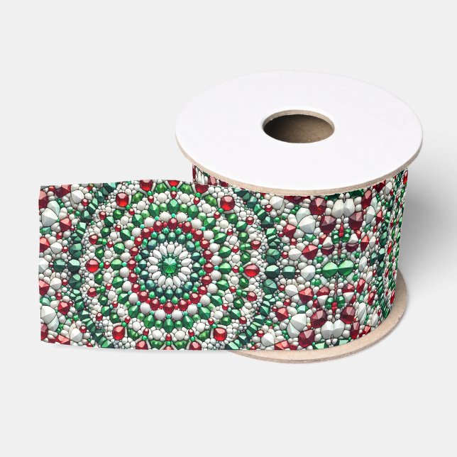Gros-grain Ruban aux couleurs italiennes (Bobine)