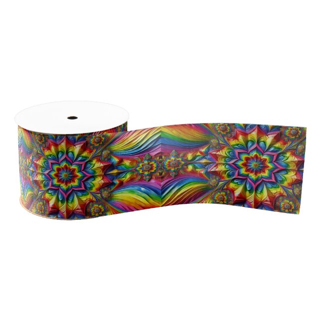 Gros-grain Ruban avec couleurs LGBTQ (Bobine)