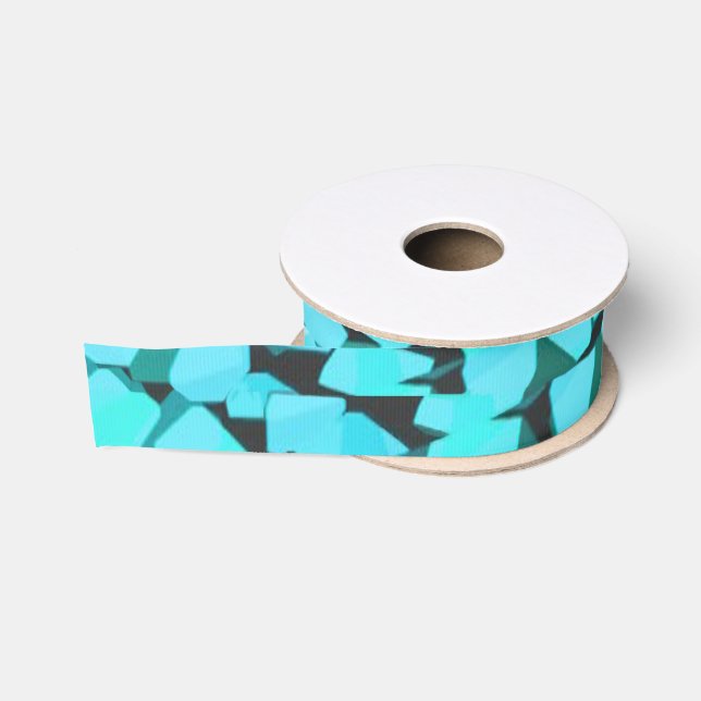 Gros-grain Ruban bleu Avalanche (Bobine)