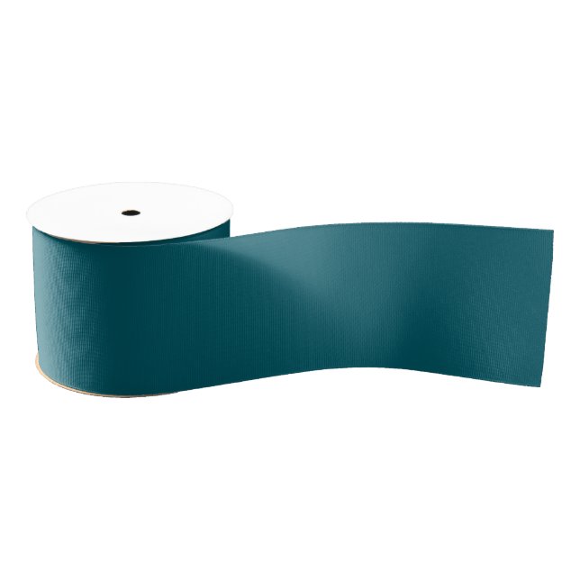 Gros-grain Ruban bleu turquoise (Bobine)