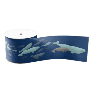 Gros-grain Ruban de baleine customisé par papier de ruban de