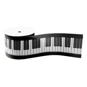 Gros-grain Ruban de clavier de piano