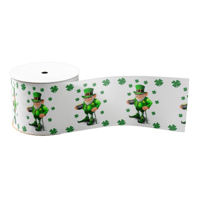 Gros-grain Ruban de la Saint Patrick (Bobine)