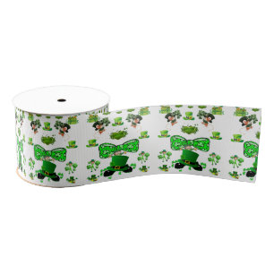 Gros-grain Ruban de la Saint Patrick
