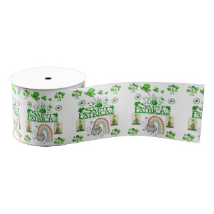 Gros-grain Ruban de la Saint Patrick