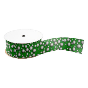 Gros-grain Ruban de motif de boule de golf