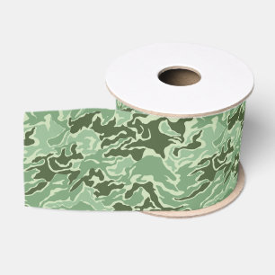 Gros-grain Ruban de motif de camouflage
