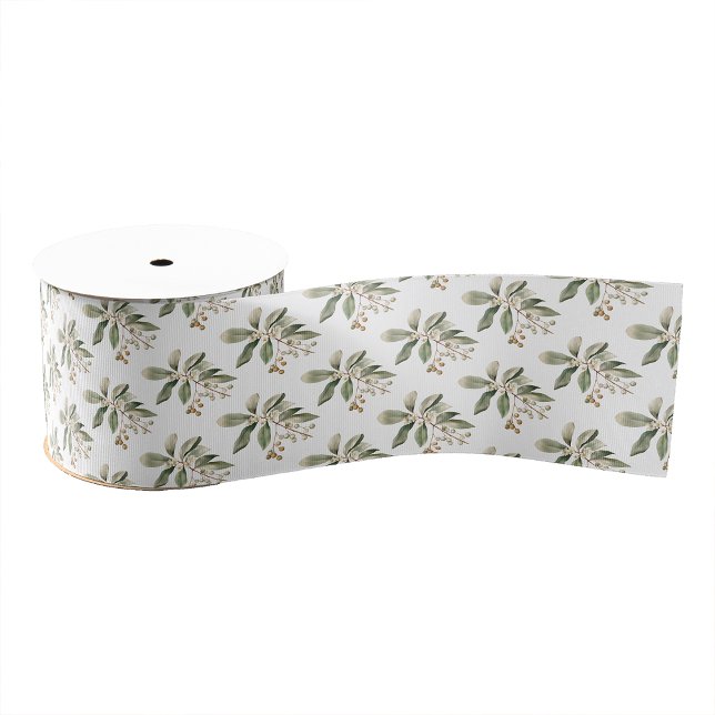 Gros-grain Ruban de verdure élégant (Elegant Greenery Ribbon
)