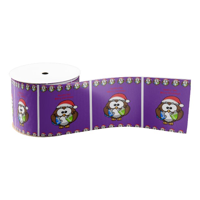 Gros-grain ruban décoratif noël (Bobine)