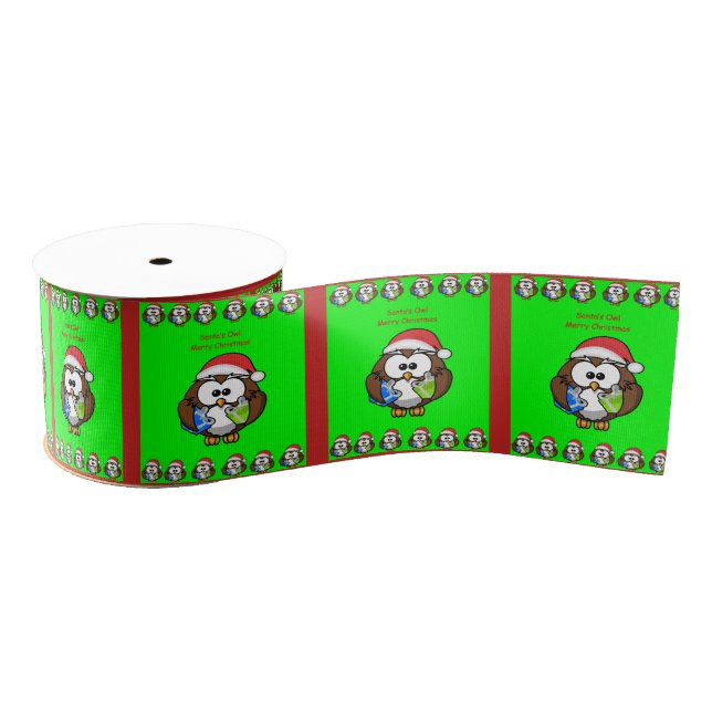 Gros-grain ruban décoratif noël (Bobine)