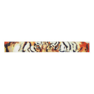 Gros-grain Ruban en couple Tiger