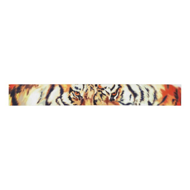 Gros-grain Ruban en couple Tiger (Devant)