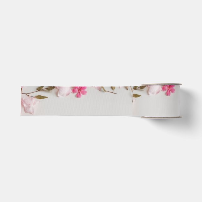 Gros-grain ruban floral (Devant)