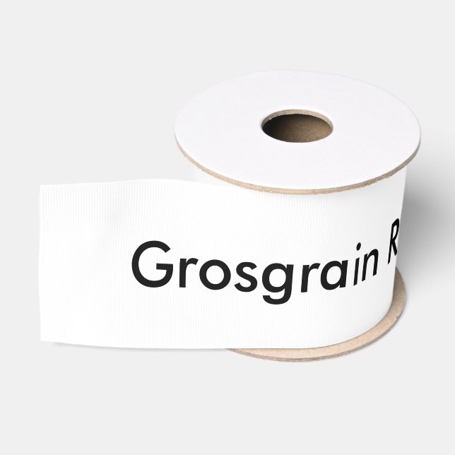 Gros-grain Ruban Grosgrain Bobine 6 Verges 3” de largeur (Bobine)