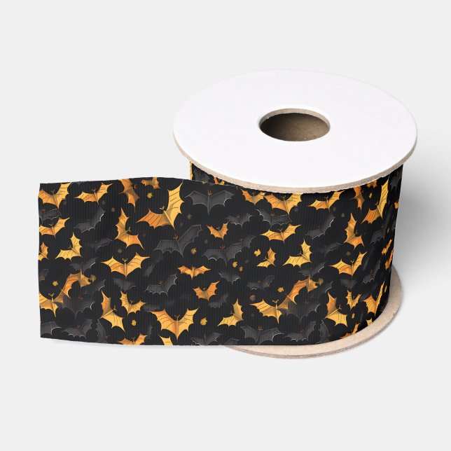 Gros-grain Ruban grosgrain Halloween (Bobine)