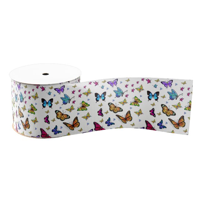 Gros-grain ruban papillon (Bobine)