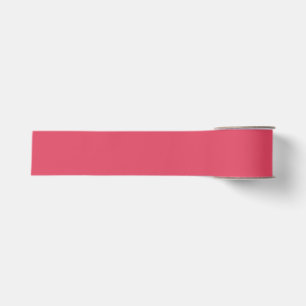 Gros-grain Ruban Rouge Cerise Uni