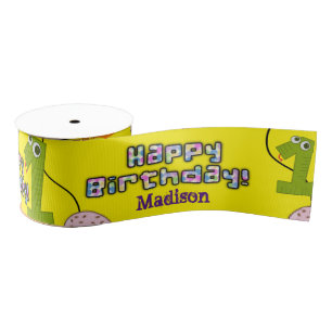 Gros-grain Ruban, Ruban #1 Premier anniversaire, Joyeux anniv