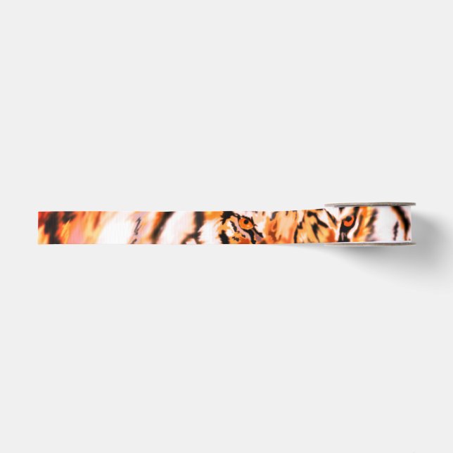 Gros-grain Ruban Tiger Couple Satin (Devant)