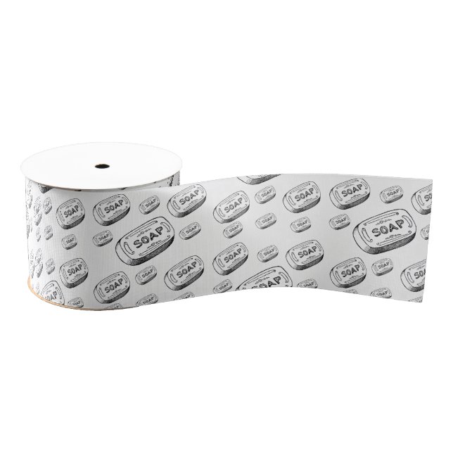 Gros-grain savon de pieds ruban décoratif (Bobine)