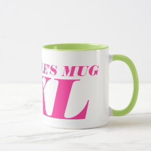 Gros jumbo géant personnalisé XL grande tasse à ca