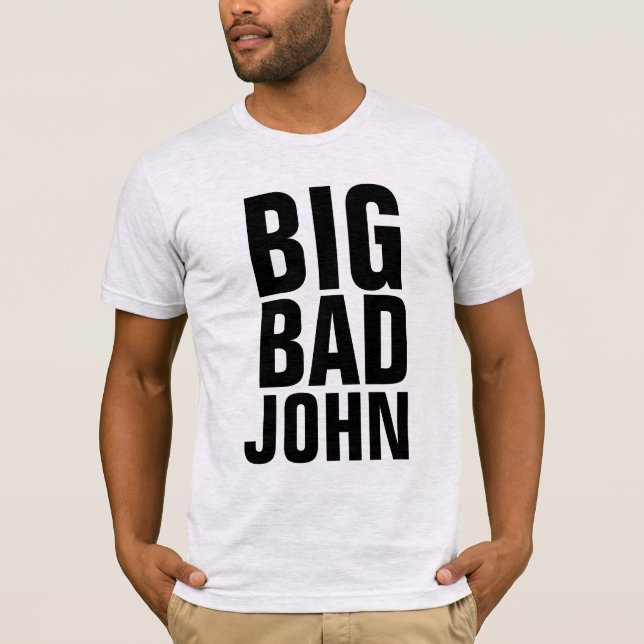 GROS MAUVAIS JOHN, Drôle T-Shirts VINTAGES (Devant)