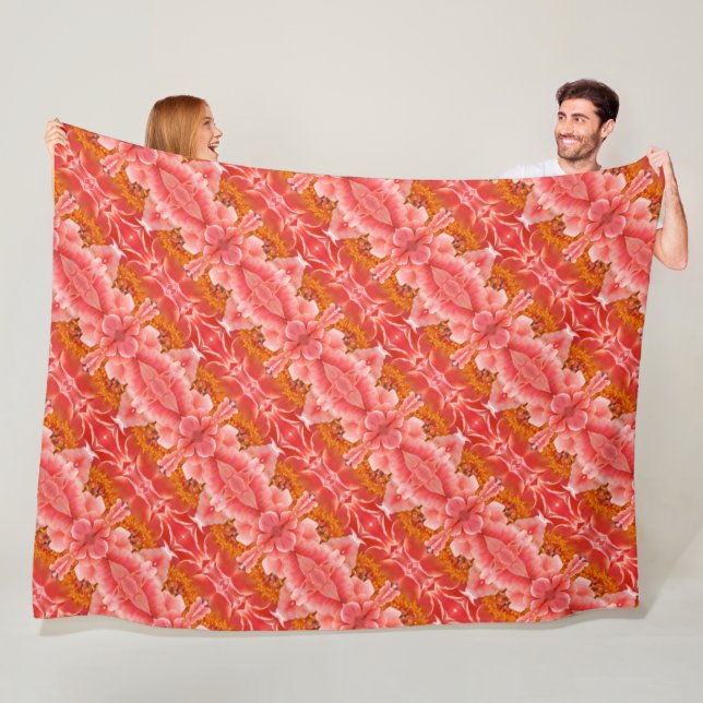 Gros Motif de la couverture de la polaire (En situation)