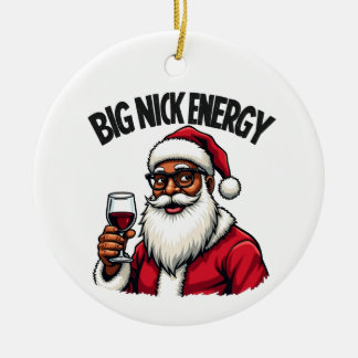 Gros Nick Energy Ornement de Noël