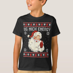 Gros Nick Energy Père Noël Vilain Sweat de Noël