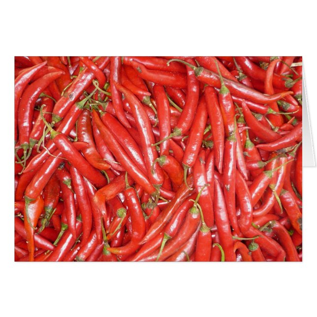 gros piment rouge (Devant horizontal)