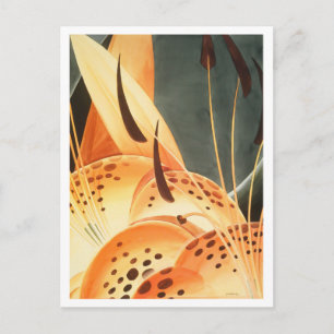 Gros plan de la carte postale Aquarelle de Lilies