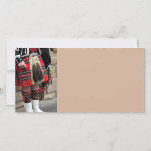 Gros plan écossais, cadeau écossais traditionnel