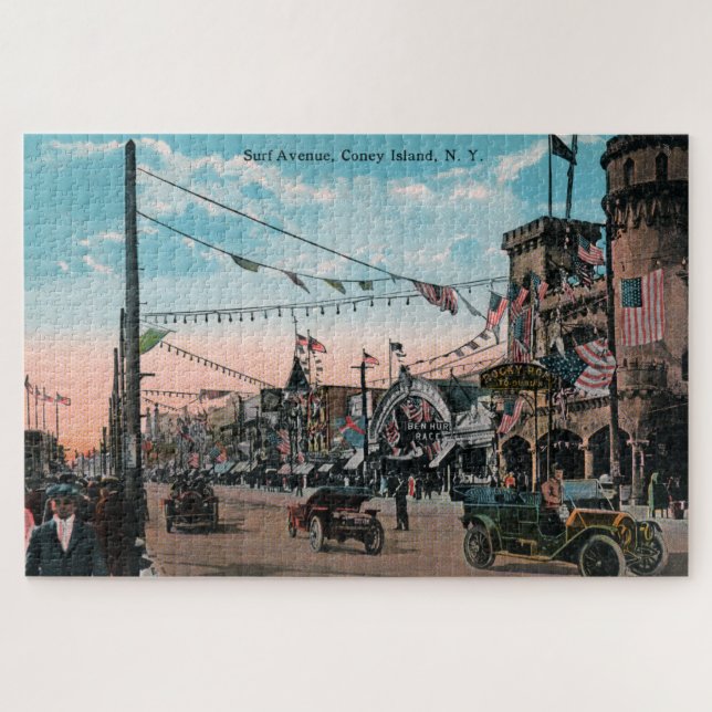Gros puzzle de Coney Island (Horizontal)