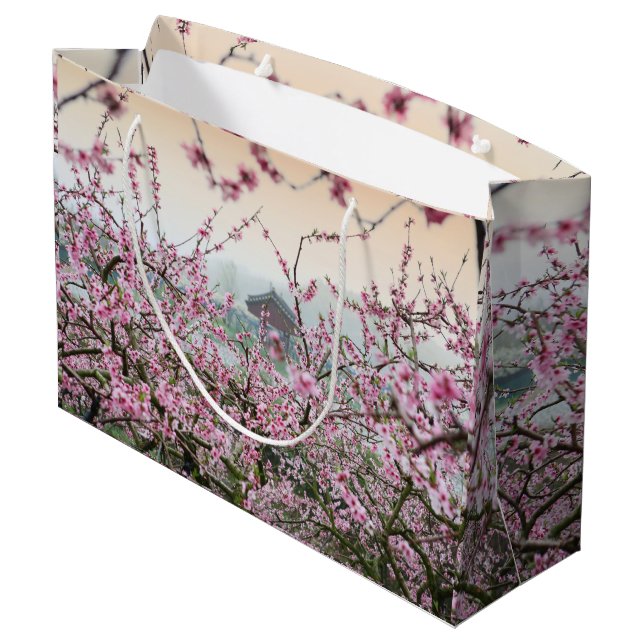 Gros sac cadeau Blossoms (Dos Angle)