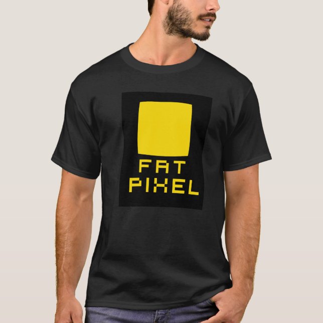 Gros T-shirt de pixel (Devant)
