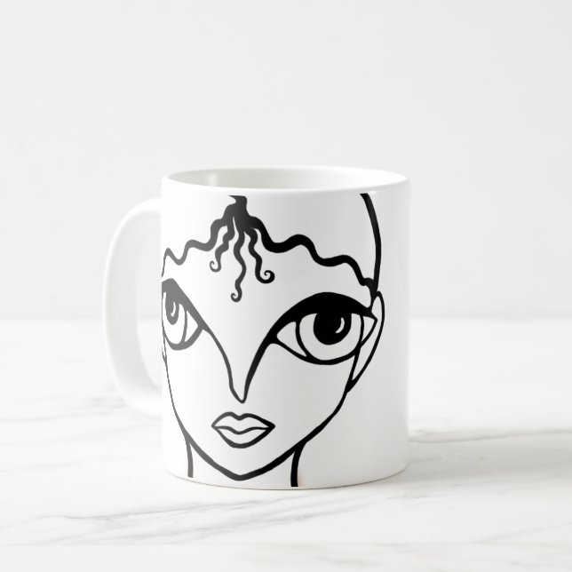 GROS YEUX Mug (Devant gauche)
