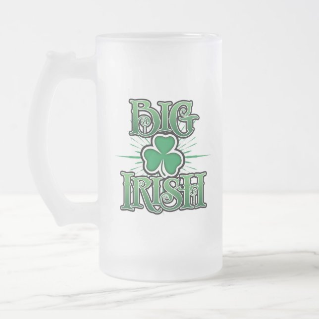 Grosse bière irlandaise givrée Mug (Gauche)