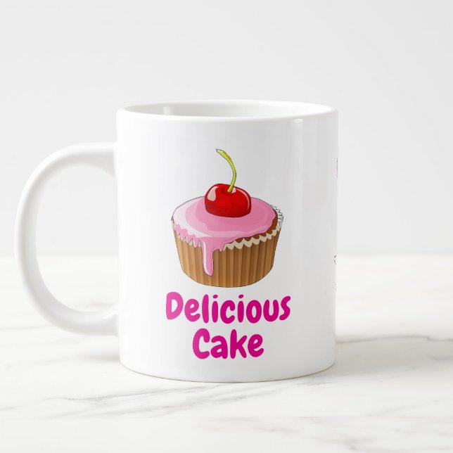 Grosse Mug pour les gâteaux à micro-ondes (Mug à g (Gauche)