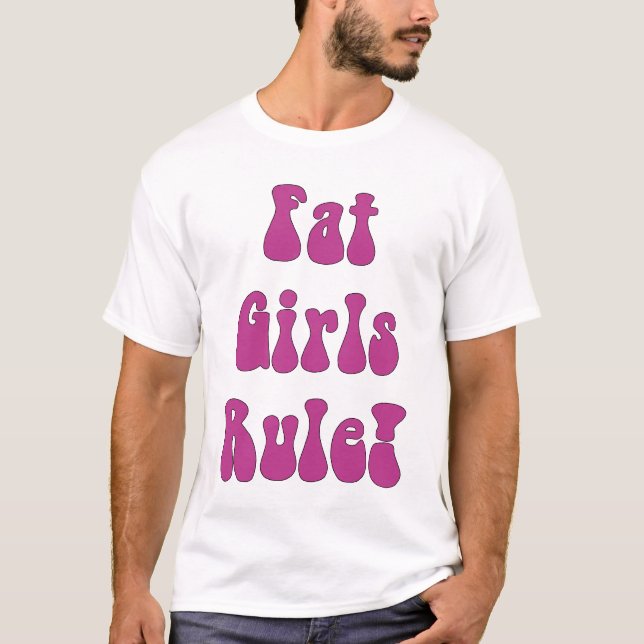 Grosse règle de filles ! T-shirt (Devant)