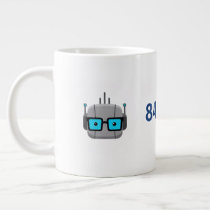 Grosse Tasse AI Nerd : Alimentez Votre Code avec 8