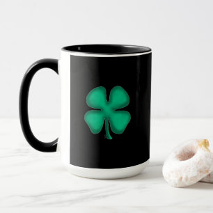 Grosse tasse combo irlandaise noire