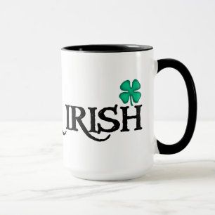 Grosse tasse combo irlandaise noire